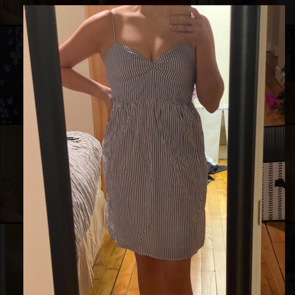 Seersucker summer dress